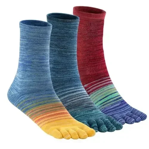 Ankle Five Finger Running Socks