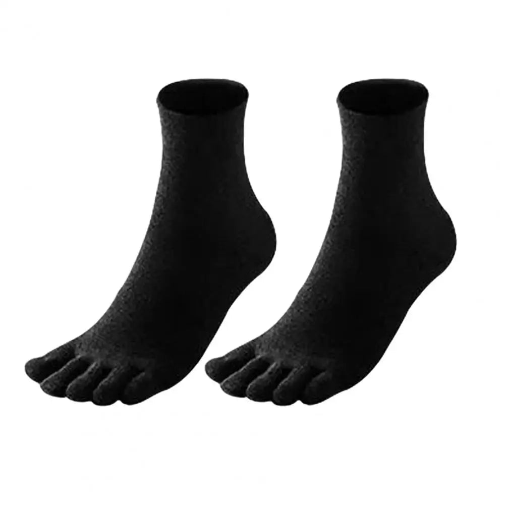 Breathable Cotton Five Toe Socks