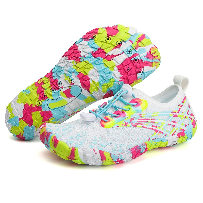 Beach Surfing Aqua Sneakers