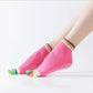 Colorful Non-Slip Toe Socks