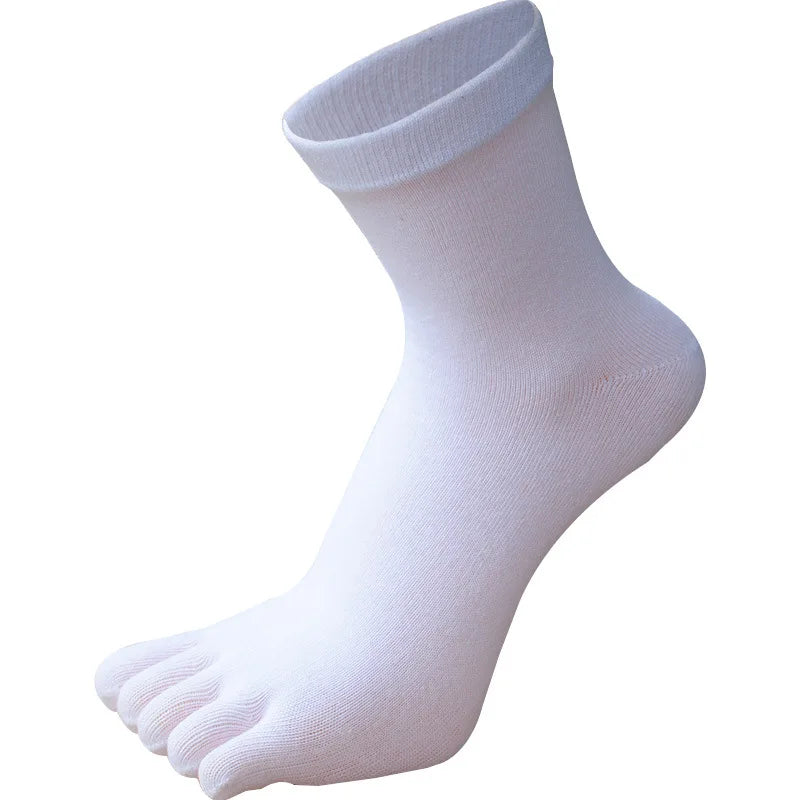 Winter Cotton Five Toe Socks