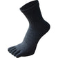 Winter Cotton Five Toe Socks