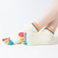 Colorful Non-Slip Toe Socks