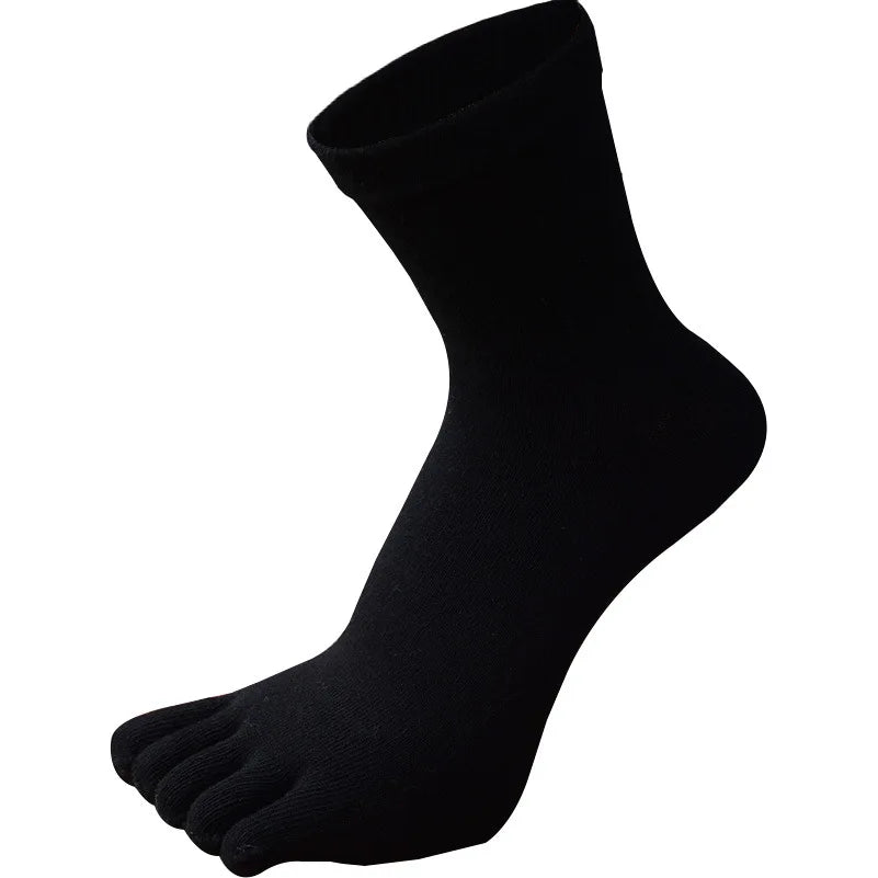 Winter Cotton Five Toe Socks