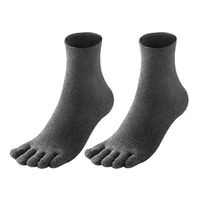 Breathable Cotton Five Toe Socks