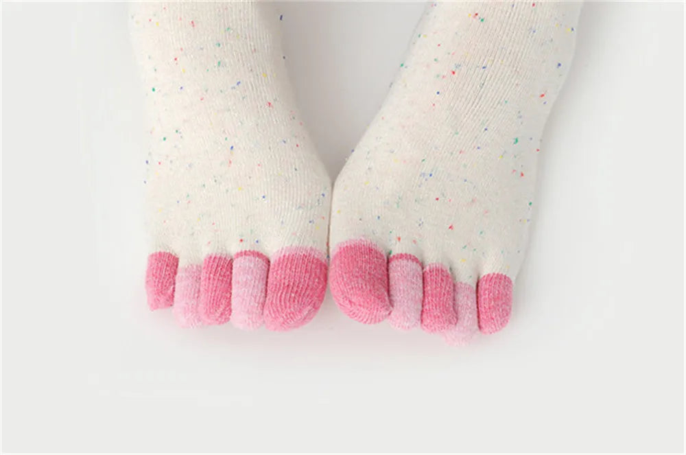 Colorful Tube Toe Socks