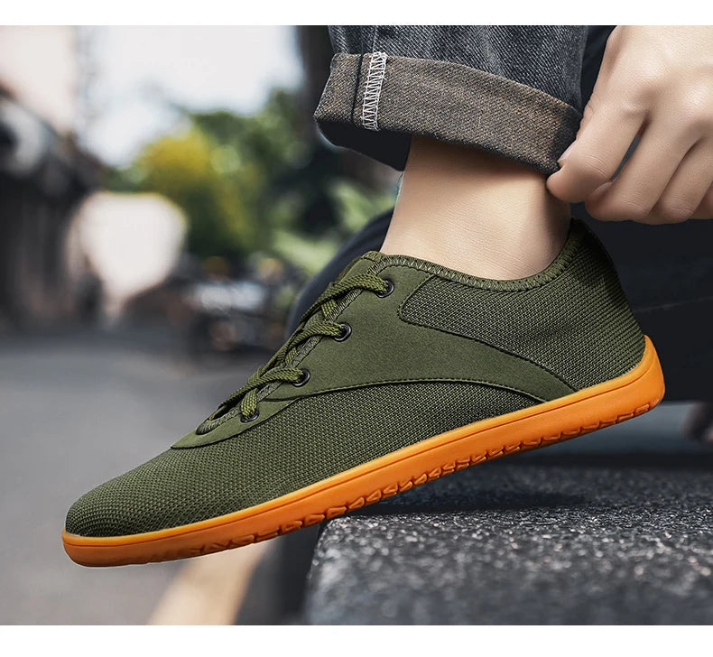Wide Toe Minimalist Sneakers