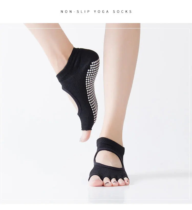 Non-Slip Pilates Yoga Socks