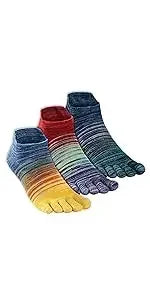 Ankle Five Finger Running Socks