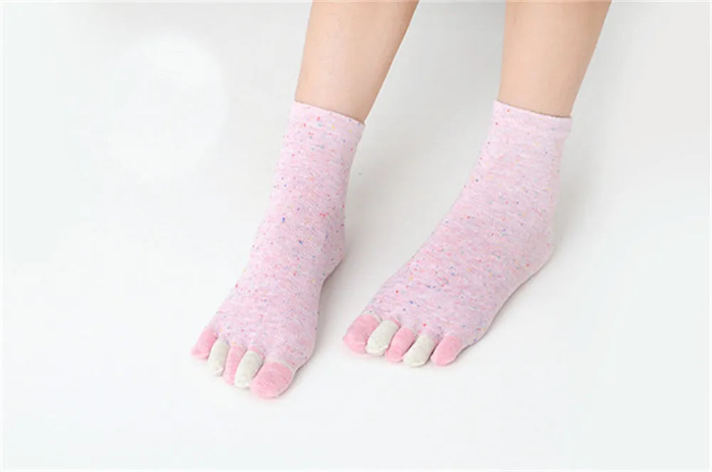Colorful Tube Toe Socks