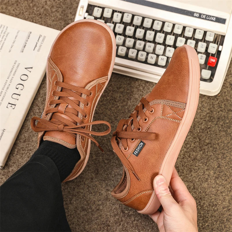 Wide Toe Casual Loafers