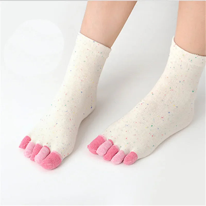 Colorful Tube Toe Socks
