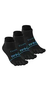 Ankle Five Finger Running Socks