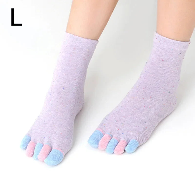 Colorful Tube Toe Socks