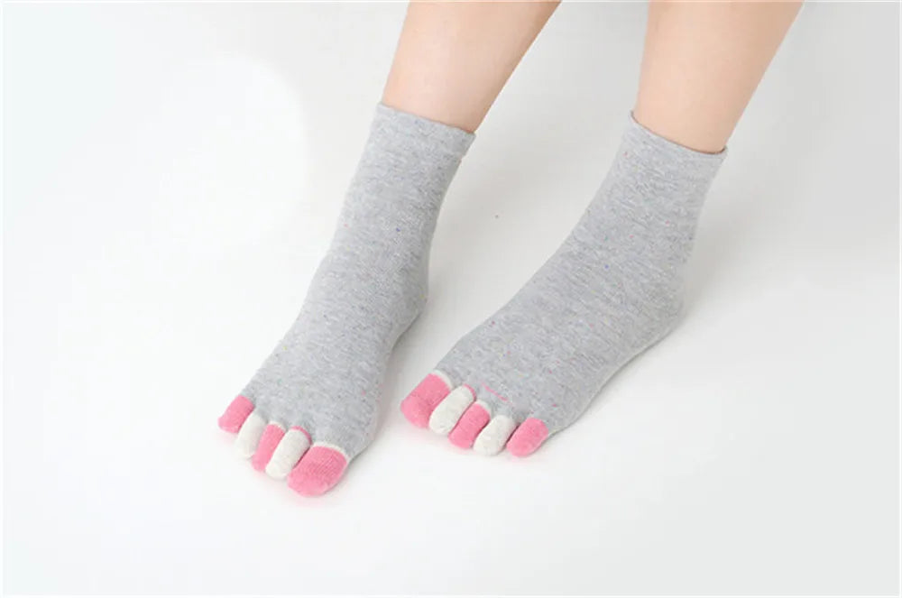 Colorful Tube Toe Socks