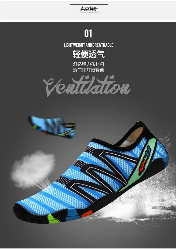 Summer Aqua Sport Sneakers