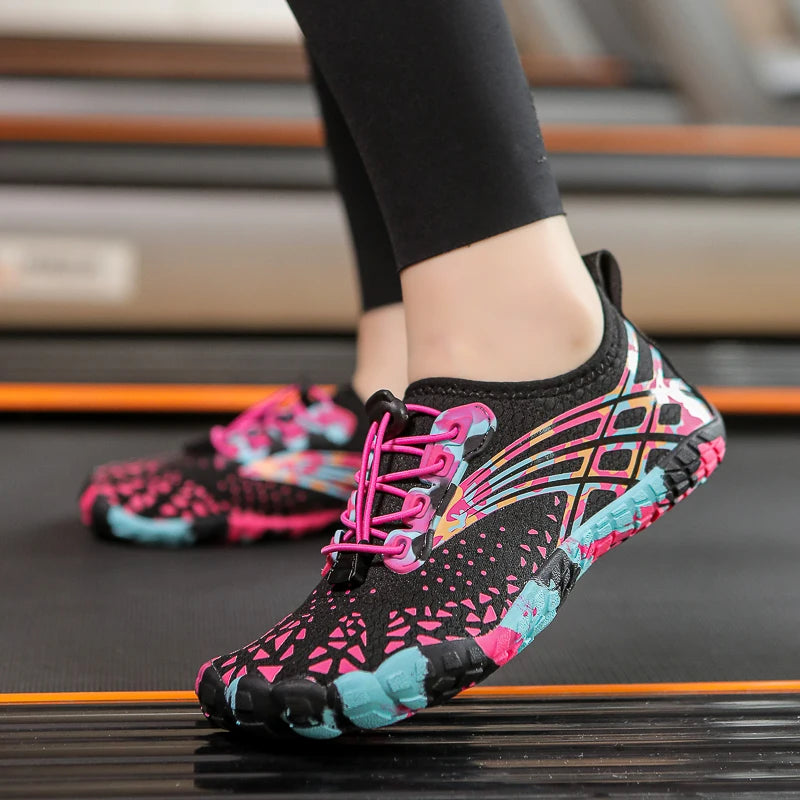 Beach Surfing Aqua Sneakers