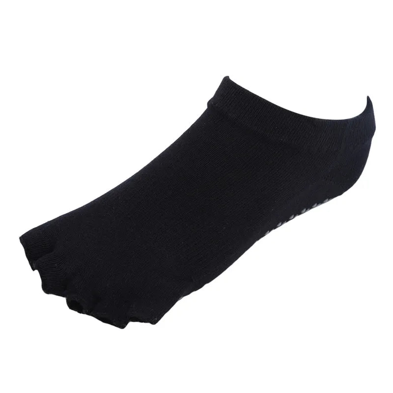 Anti-Slip Yoga Toe Socks