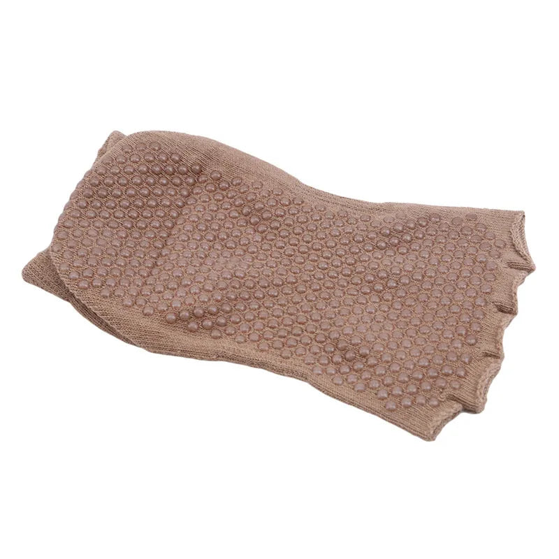 Anti-Slip Yoga Toe Socks