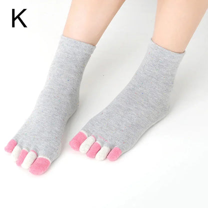 Colorful Tube Toe Socks