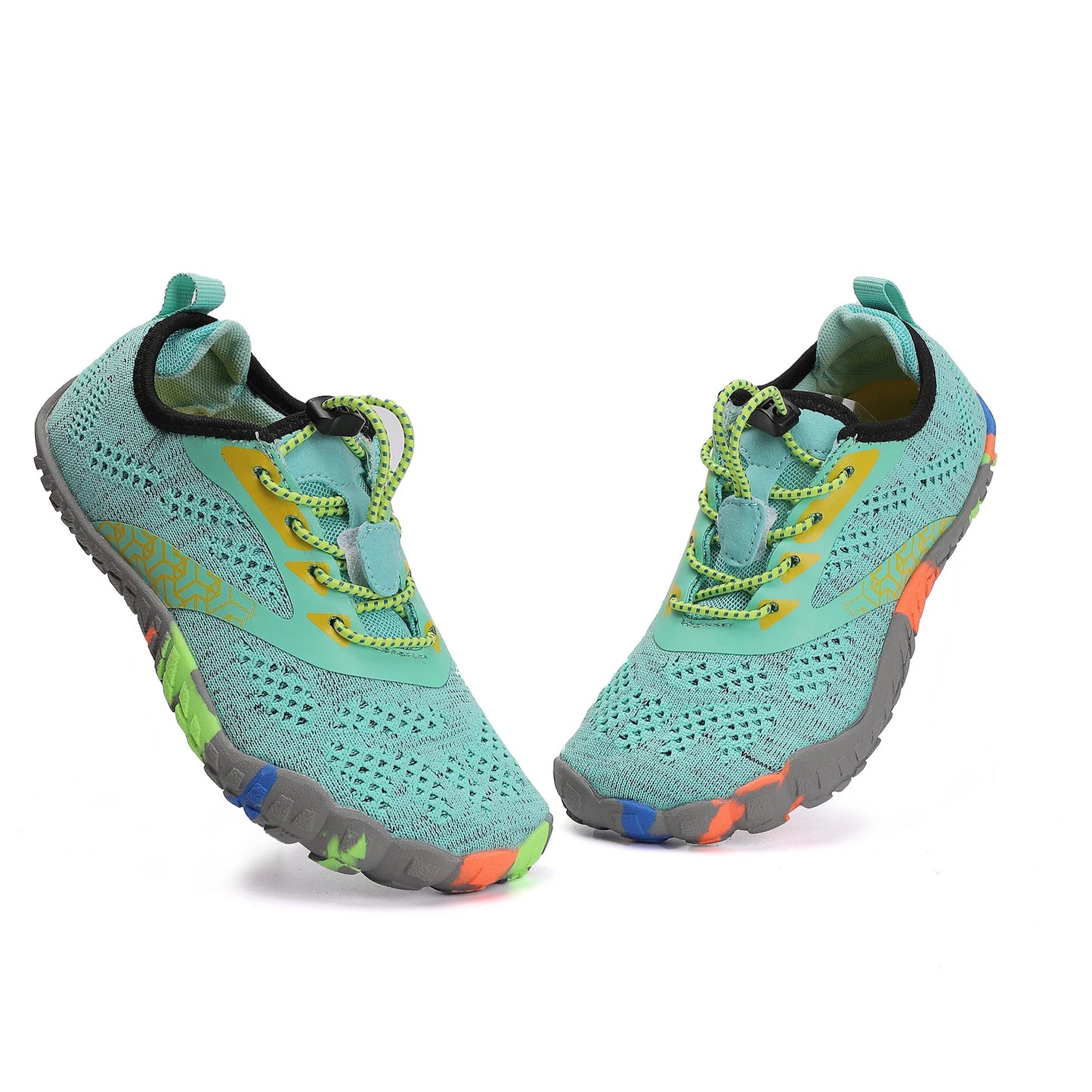 Cute Print Summer Aqua Shoes