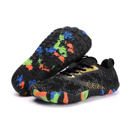 Cute Print Summer Aqua Shoes