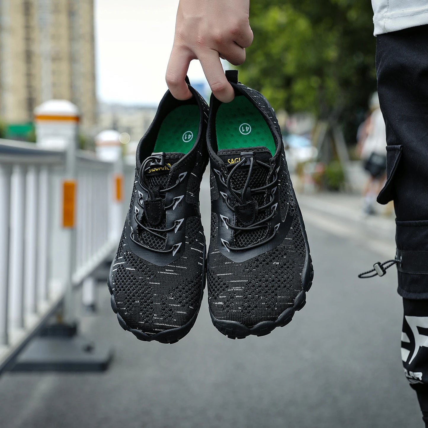 Gym Workout Barefoot Trainers