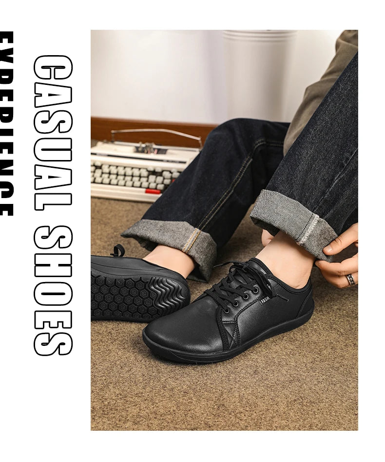 Wide Toe Casual Loafers