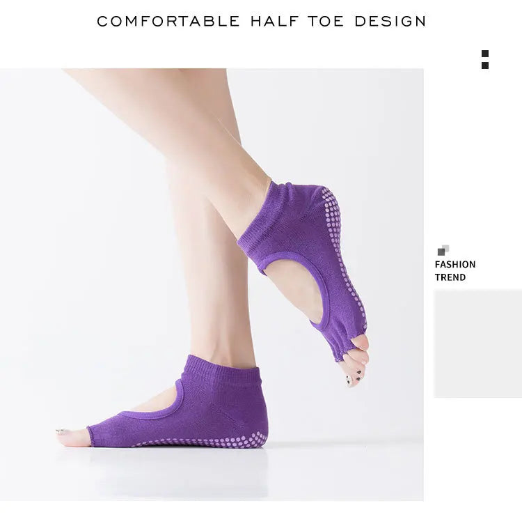 Non-Slip Pilates Yoga Socks