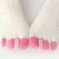 Solid Color Toe Socks