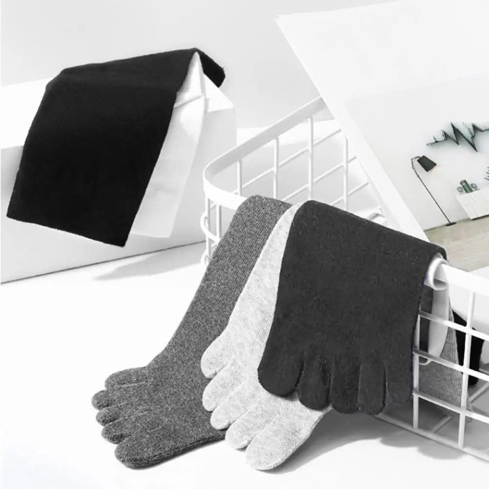 Breathable Cotton Five Toe Socks