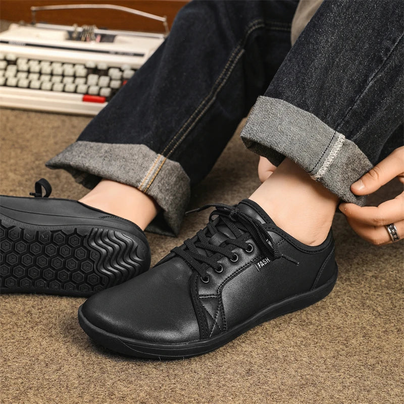 Wide Toe Casual Loafers