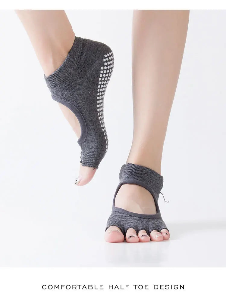 Non-Slip Pilates Yoga Socks