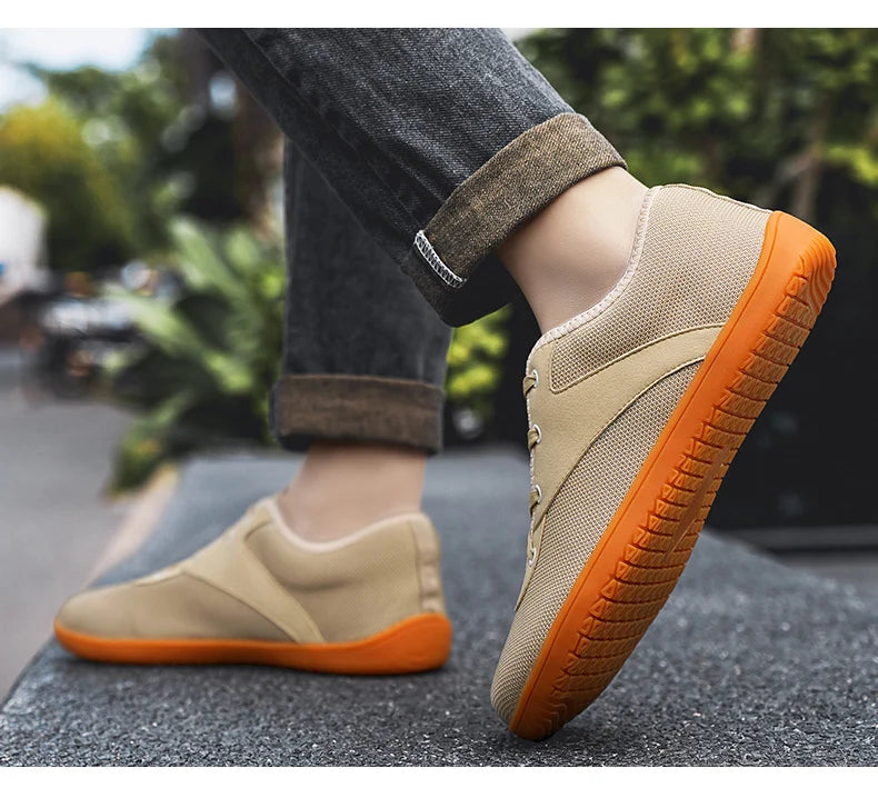 Wide Toe Minimalist Sneakers