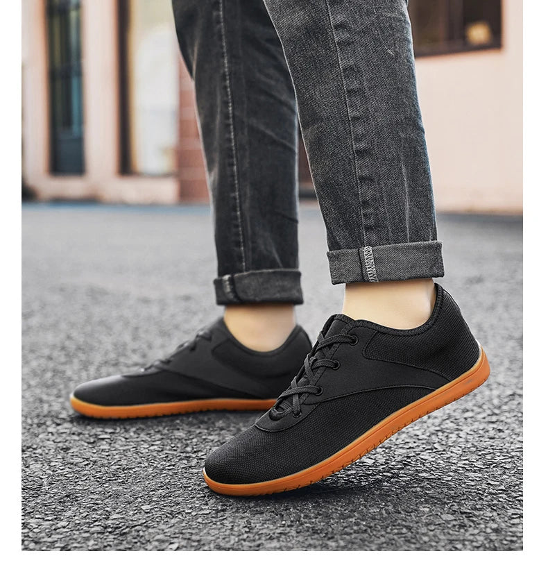 Wide Toe Minimalist Sneakers