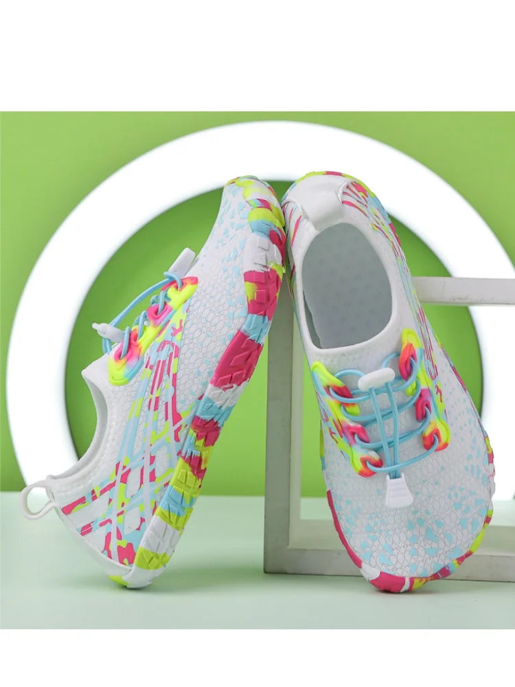 Beach Surfing Aqua Sneakers