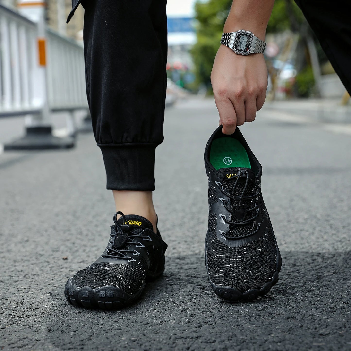 Gym Workout Barefoot Trainers
