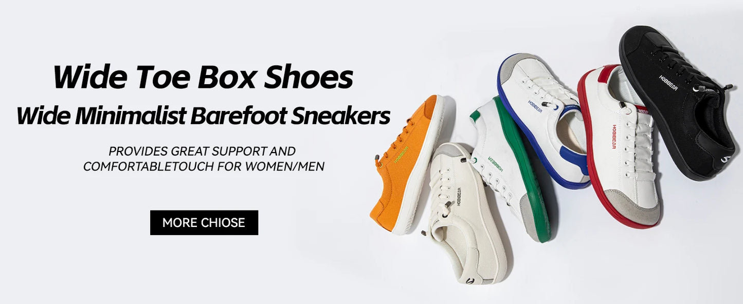 Canvas Barefoot Walking Shoes