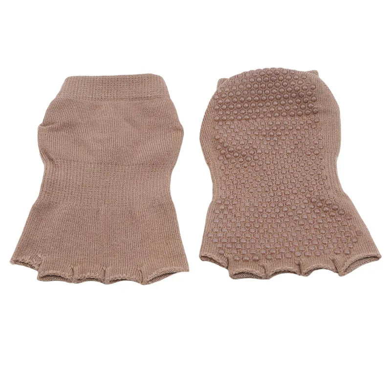 Anti-Slip Yoga Toe Socks