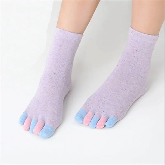 Colorful Tube Toe Socks