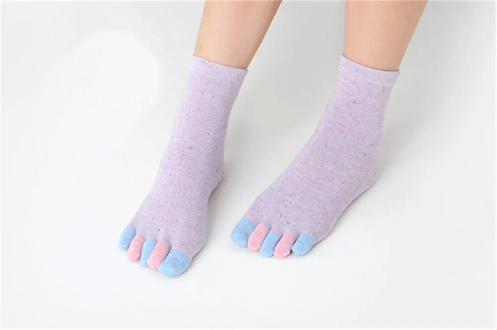 Colorful Tube Toe Socks