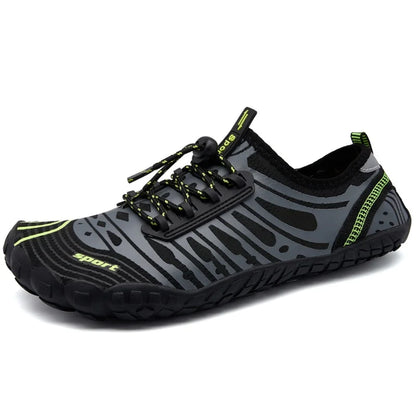 Artificial Leather Mesh Sneakers