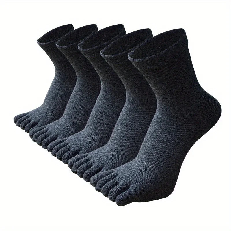 Casual Cotton Five Finger Socks