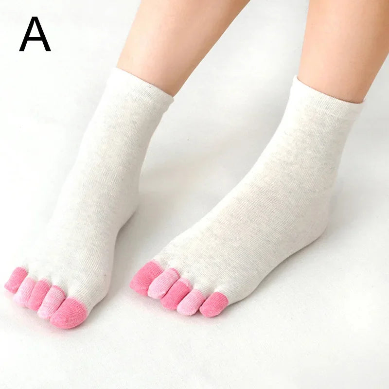 Colorful Tube Toe Socks