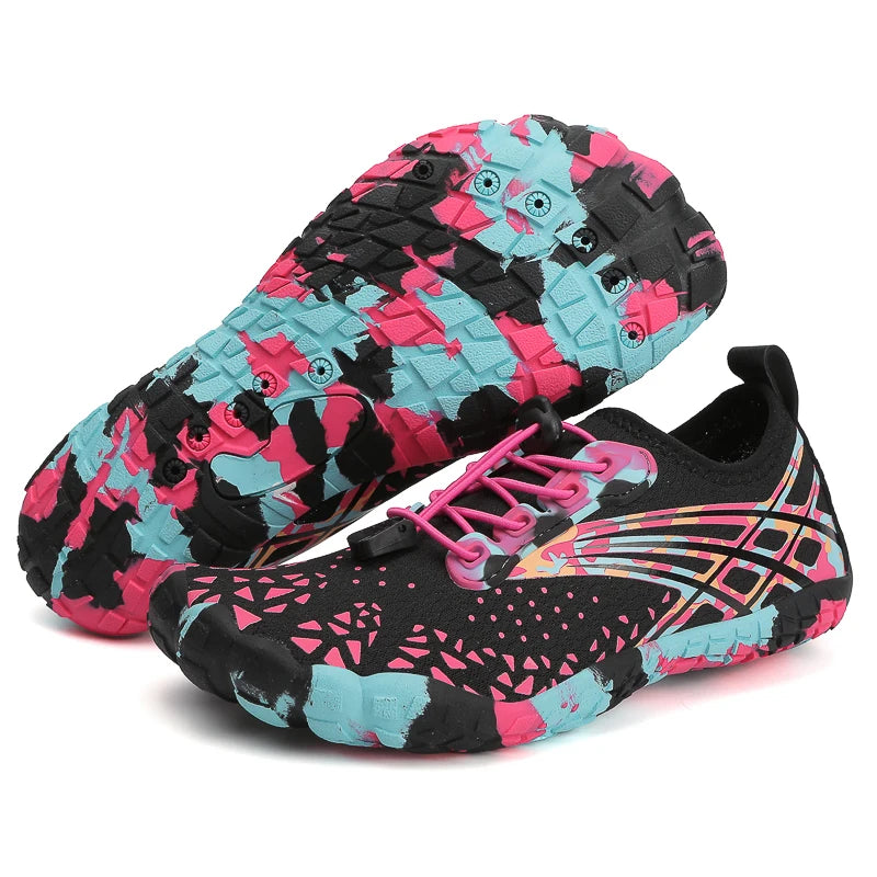 Beach Surfing Aqua Sneakers