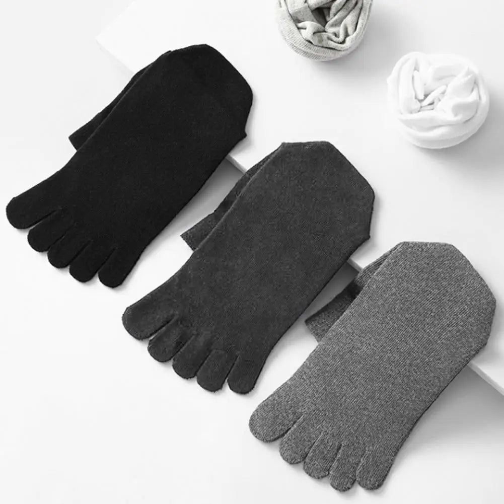 Breathable Cotton Five Toe Socks