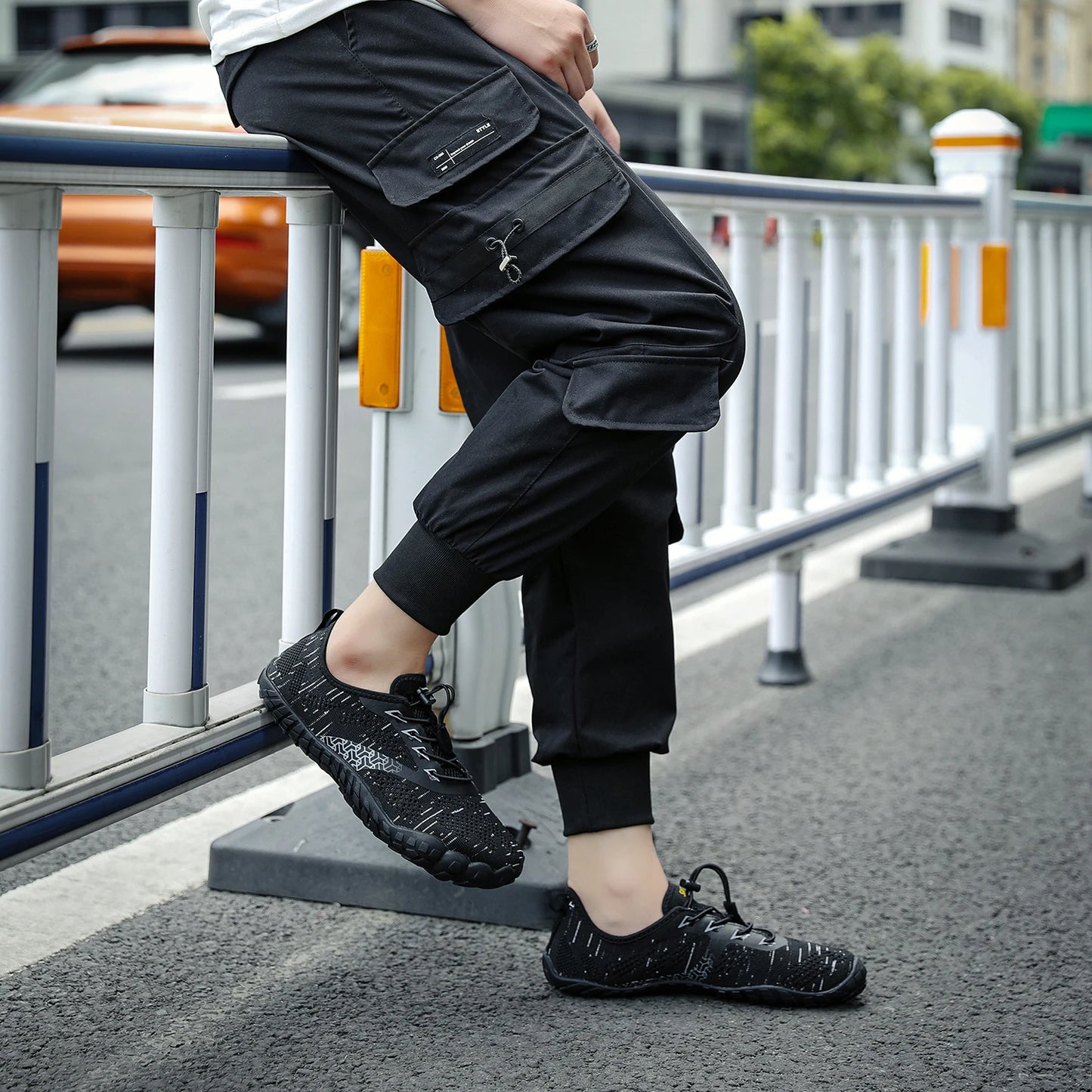 Gym Workout Barefoot Trainers