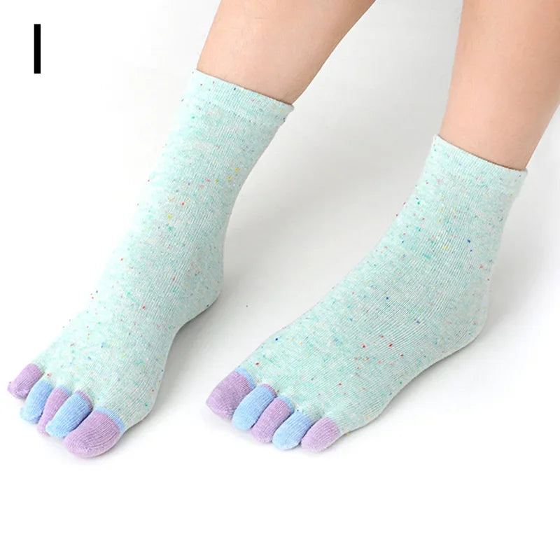 Colorful Tube Toe Socks