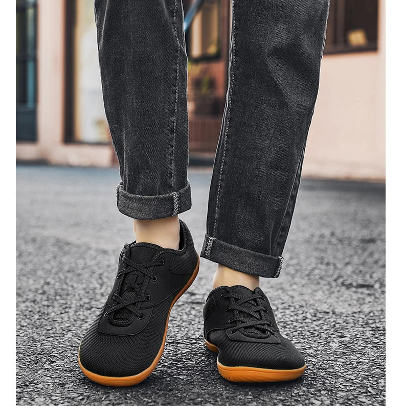 Wide Toe Minimalist Sneakers