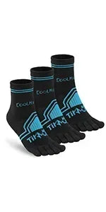 Ankle Five Finger Running Socks